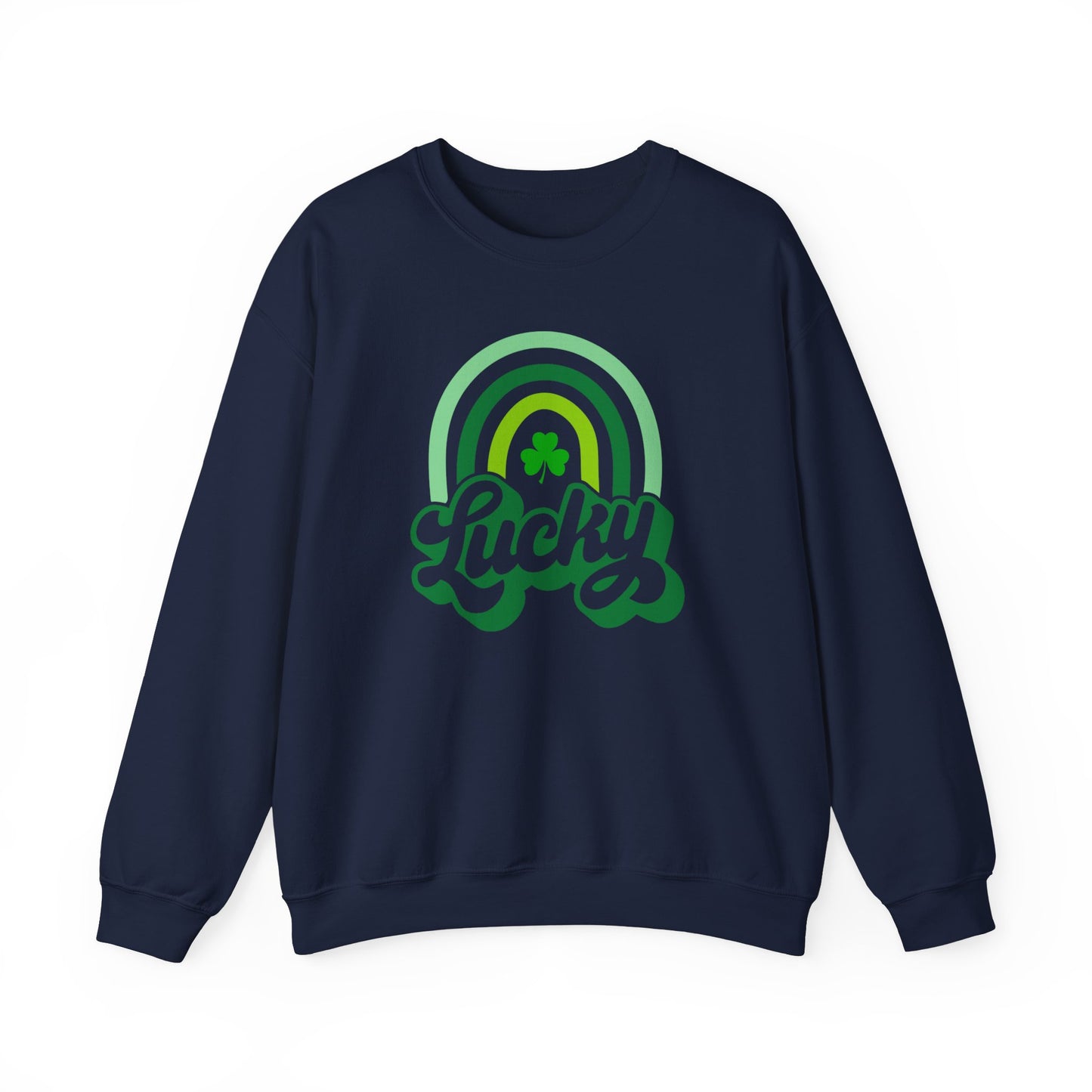 Lucky Rainbow Gildan Sweatshirt