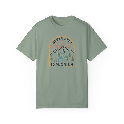 Never Stop Exploring CC Shirt