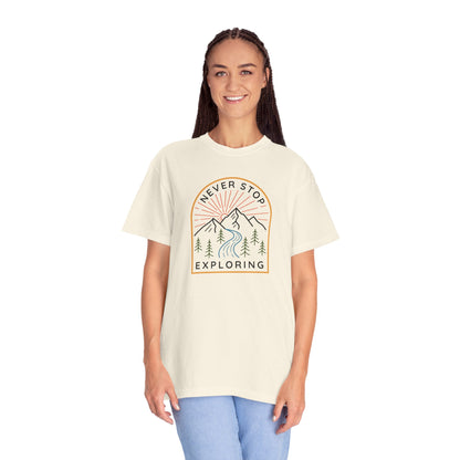 Never Stop Exploring CC Shirt