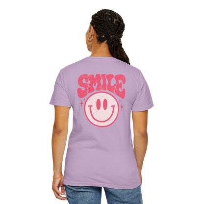 Smile Distressed CC Shirt