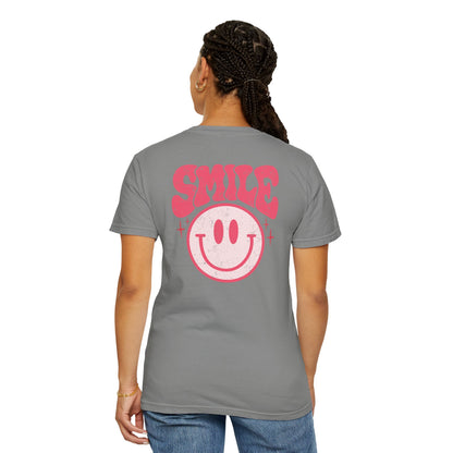 Smile Distressed CC Shirt