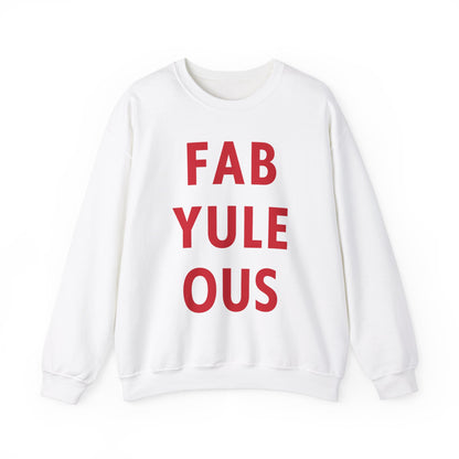 Fab-Yule-Ous Gildan Crew Sweatshirt