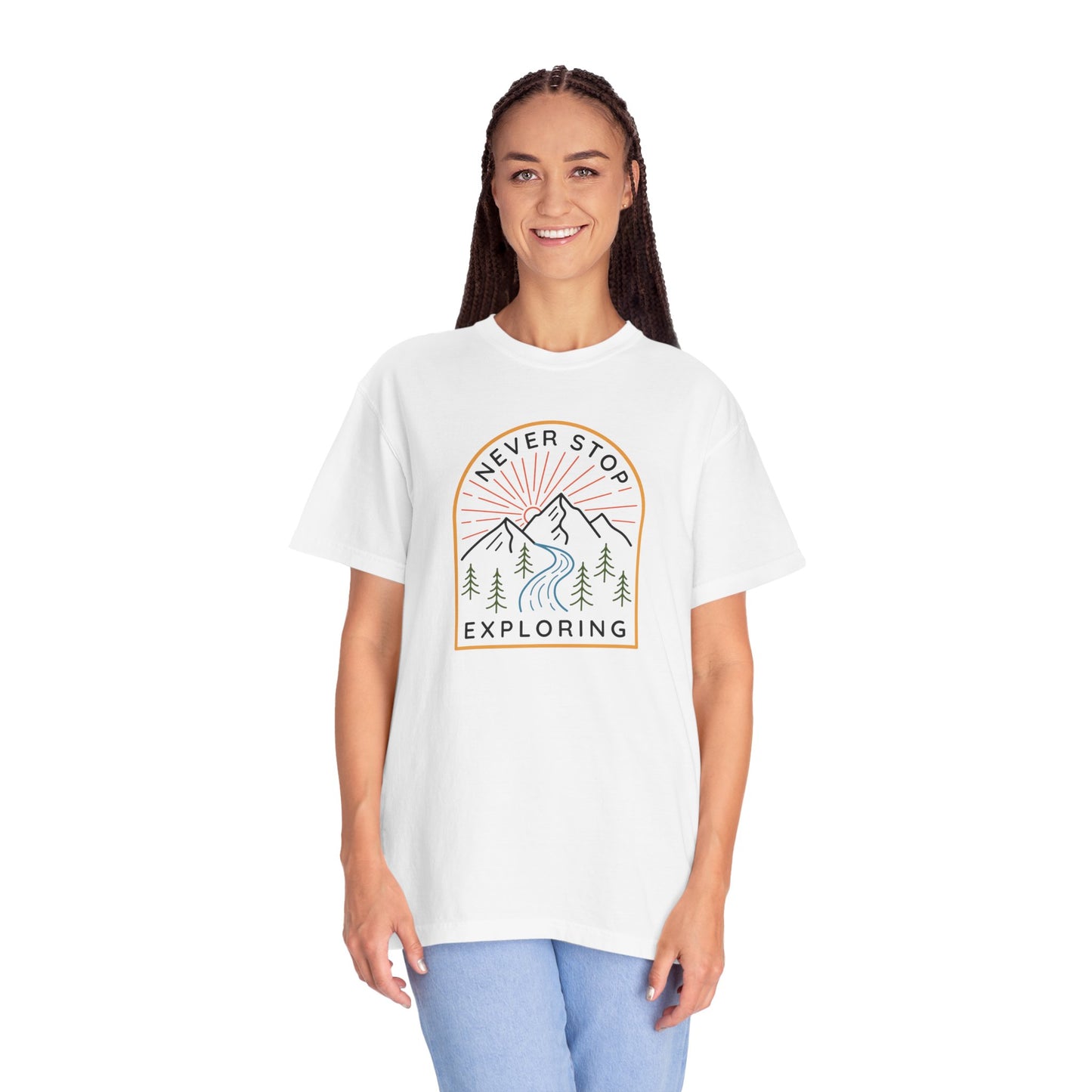 Never Stop Exploring CC Shirt