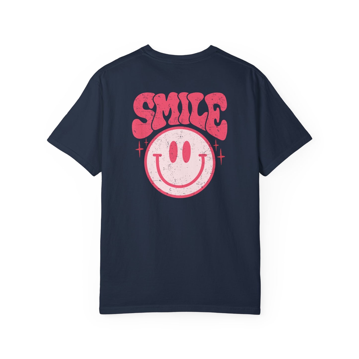 Smile Distressed CC Shirt