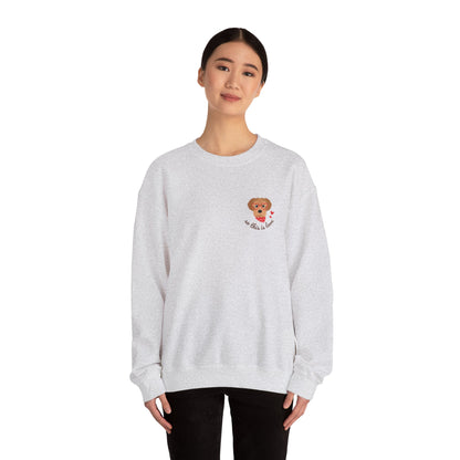 So This Is Love Yorkipoo Gildan Crew Sweatshirt