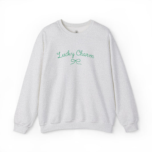 Lucky Charm Embroidered Sweatshirt