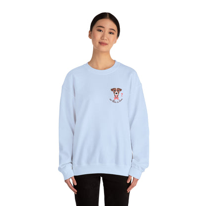 So This Is Love Jack Russell Terrier Gildan Crew Sweatshirt