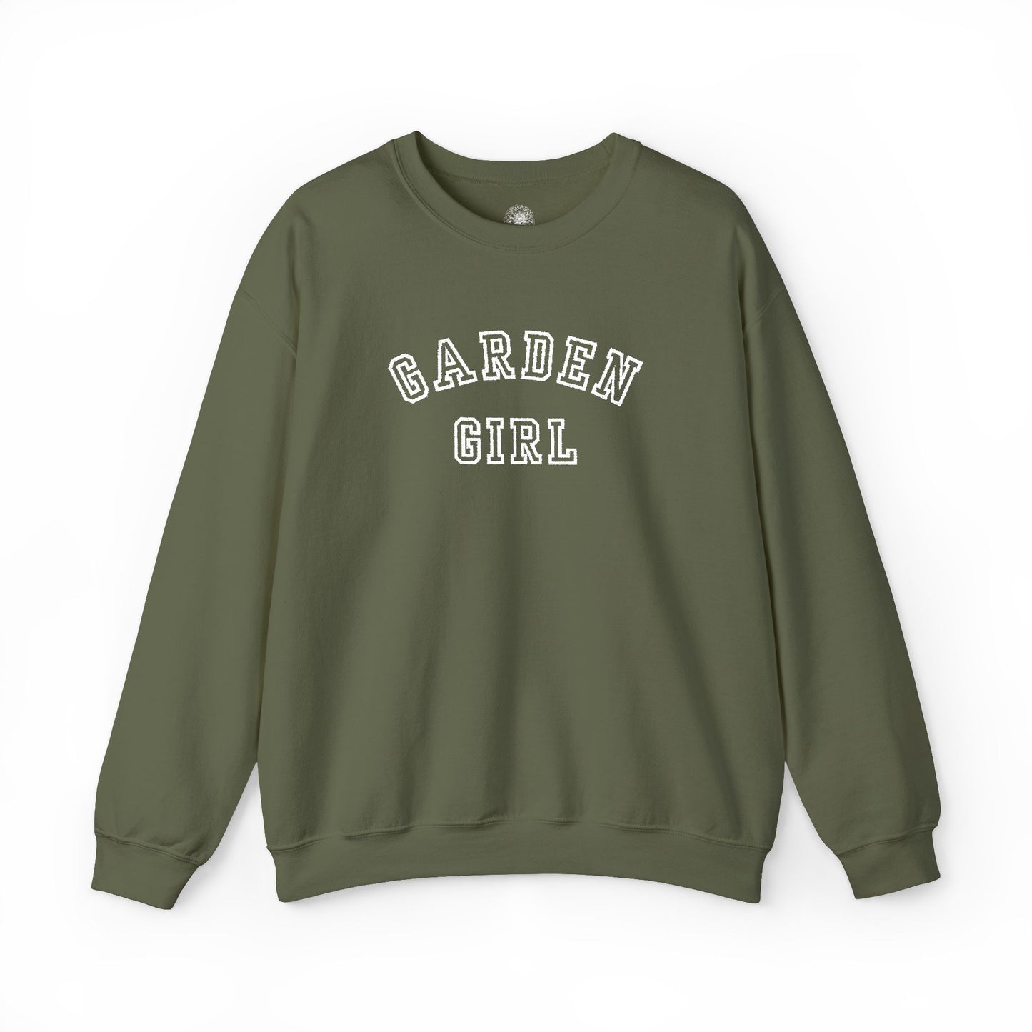 Garden Girl Embroidered Sweatshirt