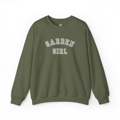 Garden Girl Embroidered Sweatshirt
