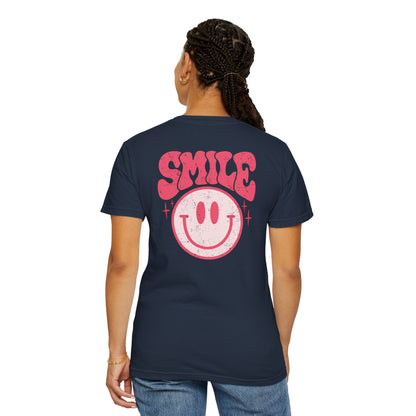 Smile Distressed CC Shirt