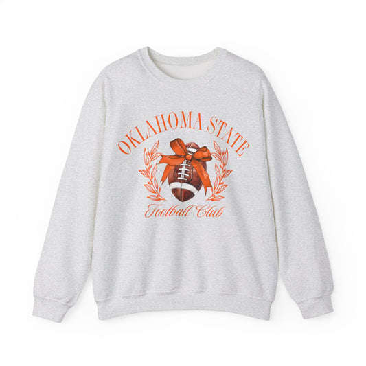 Oklahoma State Football Club Gildan Crew Sweatshirt