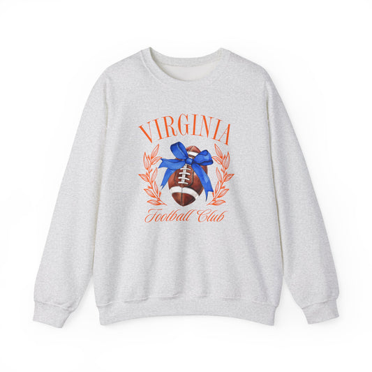 Virginia Football Club Gildan Crew Sweatshirt