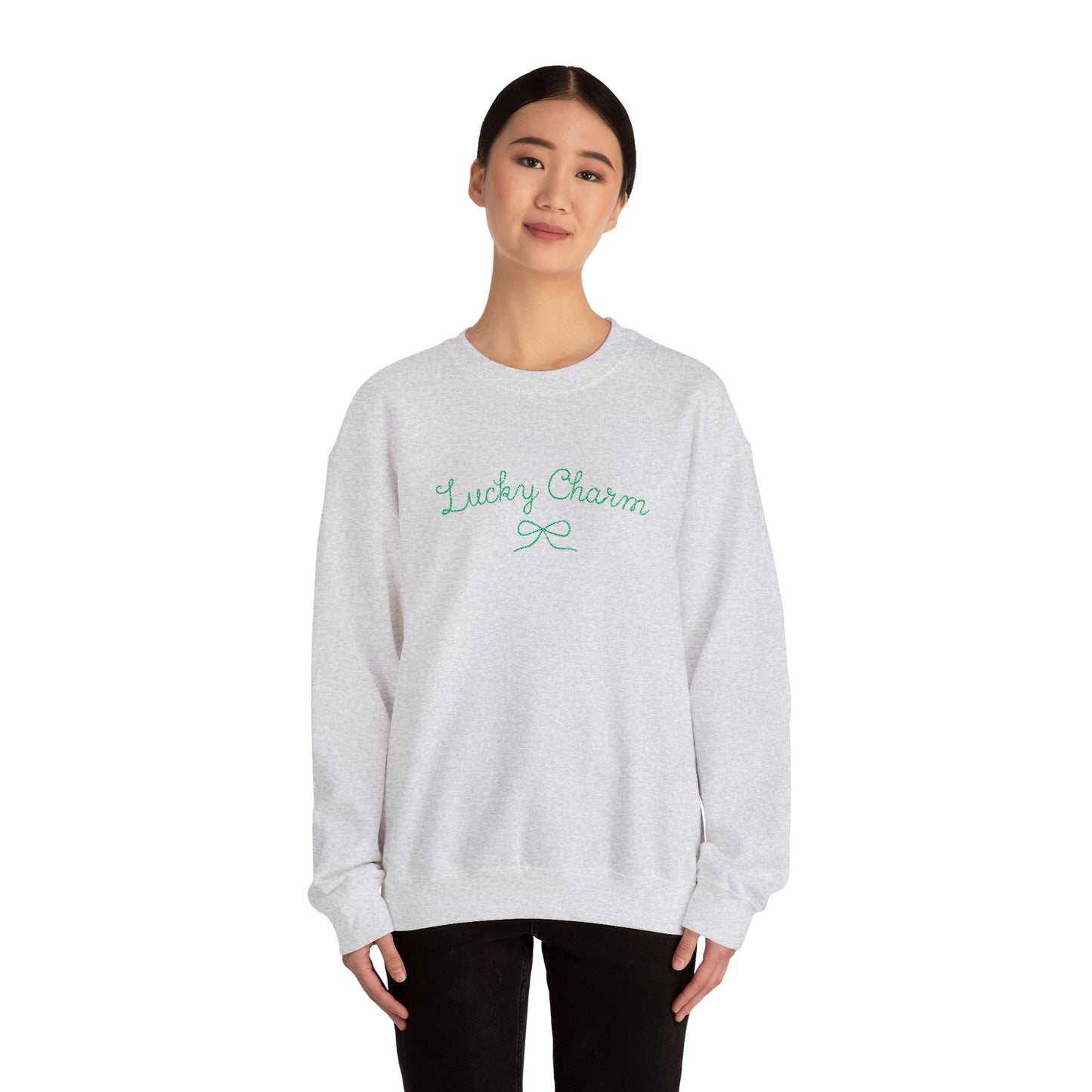 Lucky Charm Embroidered Sweatshirt
