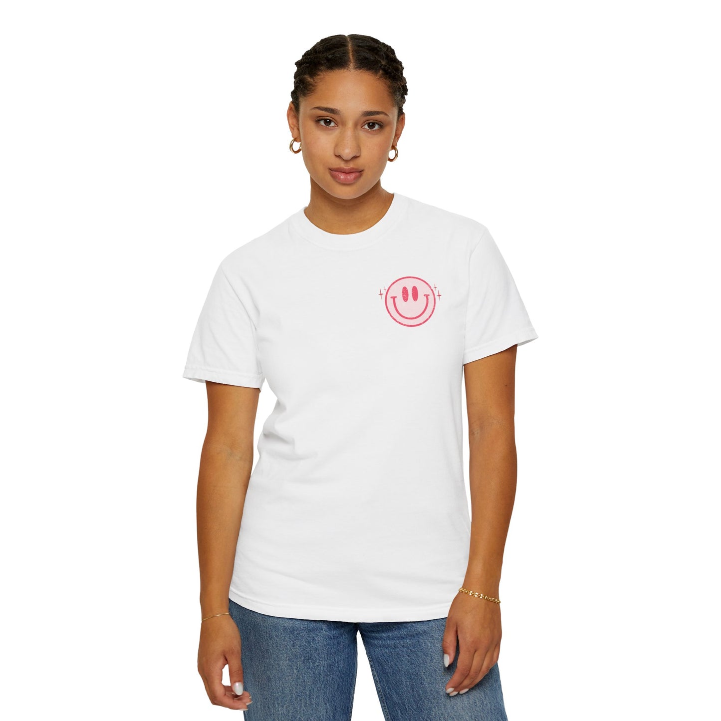 Smile Distressed CC Shirt