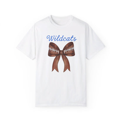 Kentucky Wildcats Coquette Football Bow CC Shirt