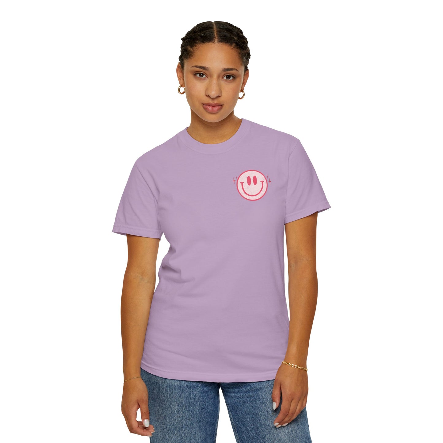 Smile Distressed CC Shirt