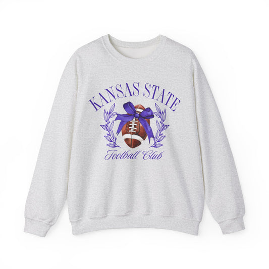 Kansas State Football Club Gildan Crew Sweatshirt