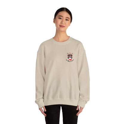 So This Is Love French Bulldog Gildan Crew Sweatshirt