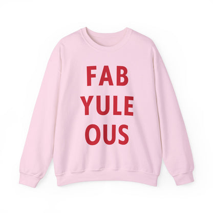 Fab-Yule-Ous Gildan Crew Sweatshirt