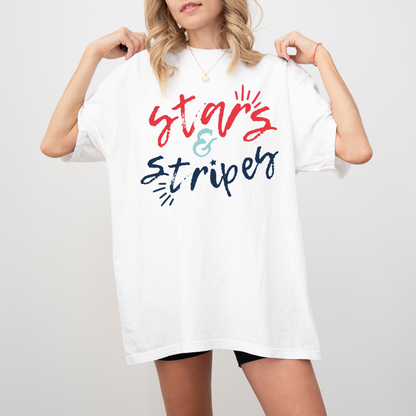 Stars & Stripes Comfort Colors Graphic Tee