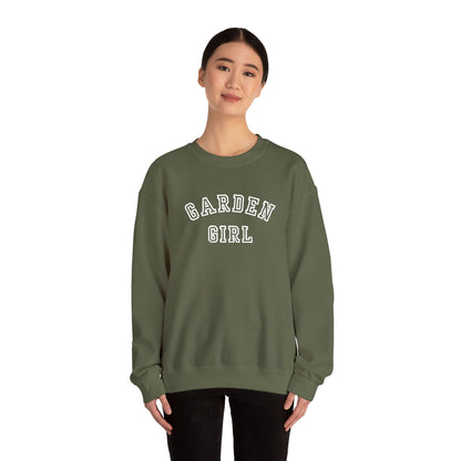 Garden Girl Embroidered Sweatshirt