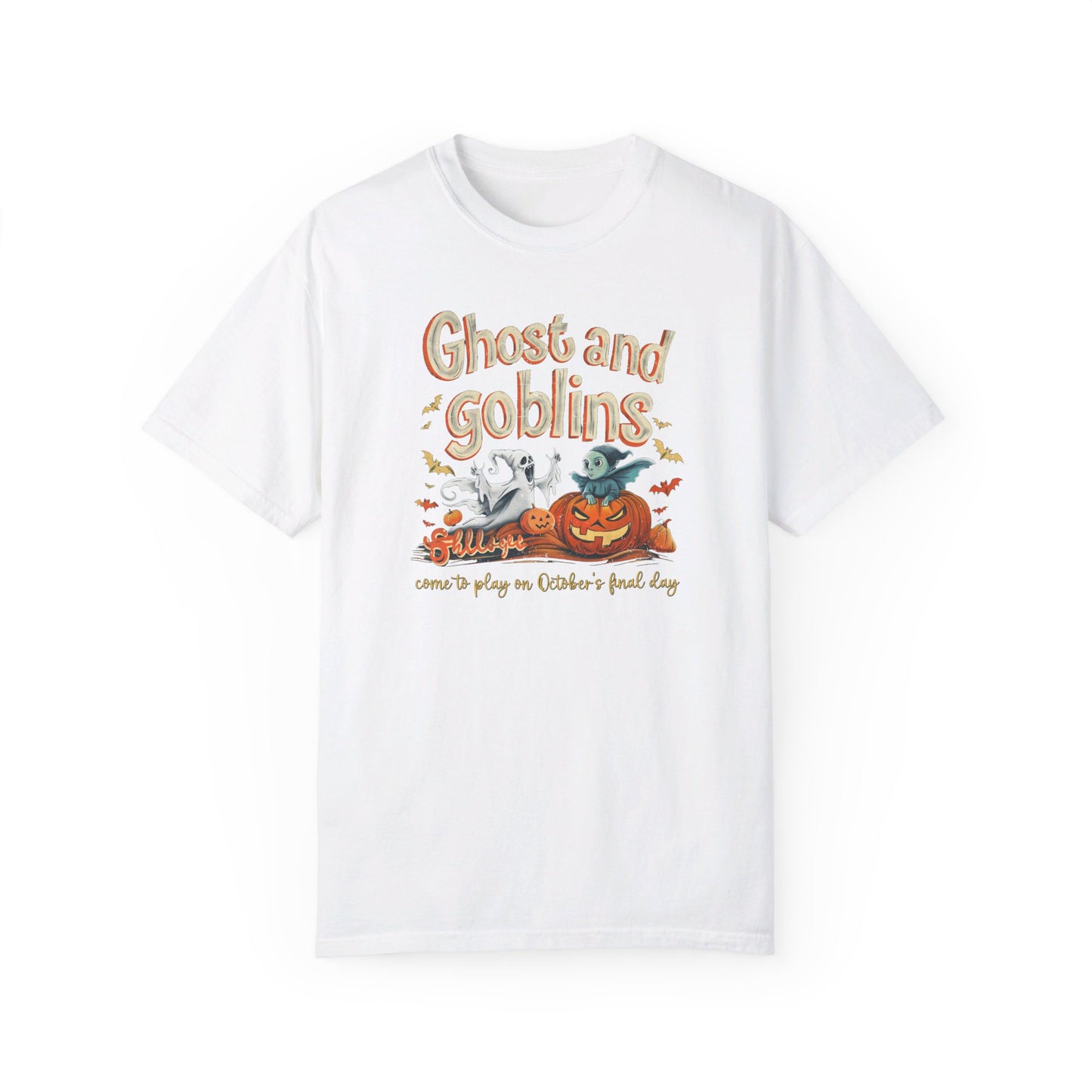 Ghost and Goblins Comfort Colors Graphic Tee