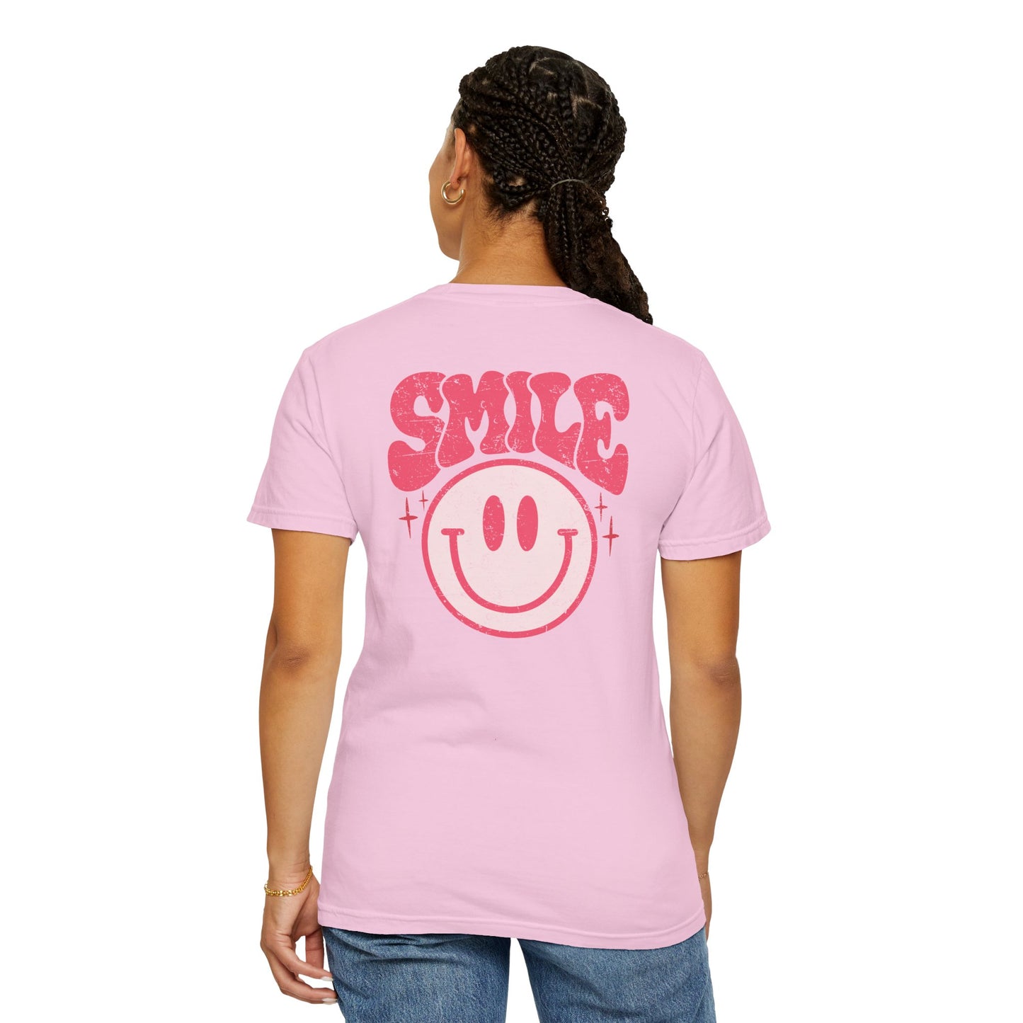 Smile Distressed CC Shirt