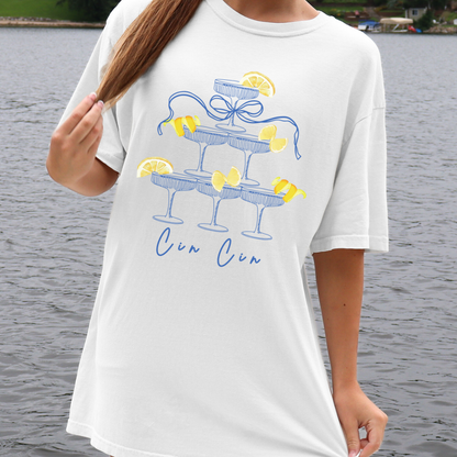 Cin Cin Comfort Colors Tee