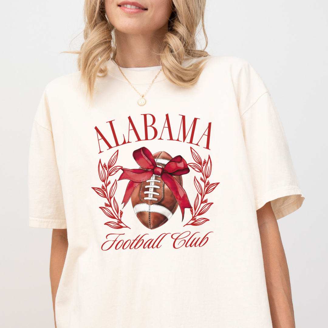 Alabama Football Club Comfort Colors Tee