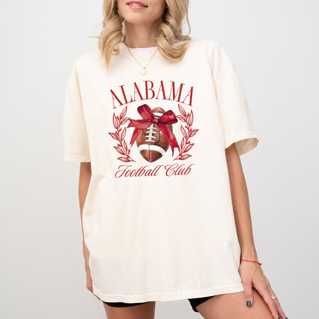 Alabama Football Club Comfort Colors Tee