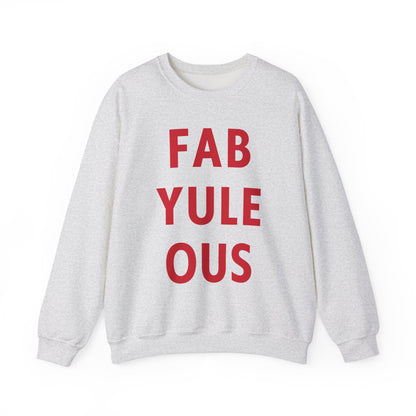 Fab-Yule-Ous Gildan Crew Sweatshirt