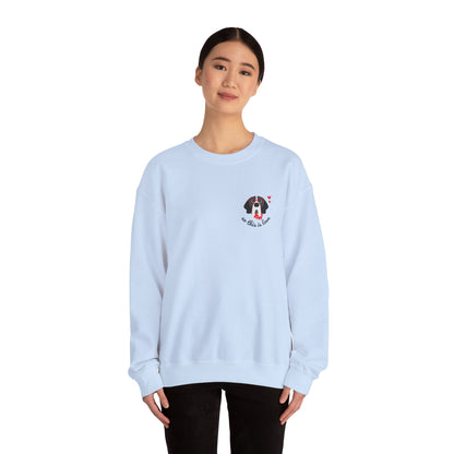 So This Is Love Great Dane Gildan Crew Sweatshirt