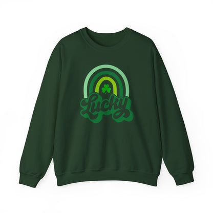 Lucky Rainbow Gildan Sweatshirt