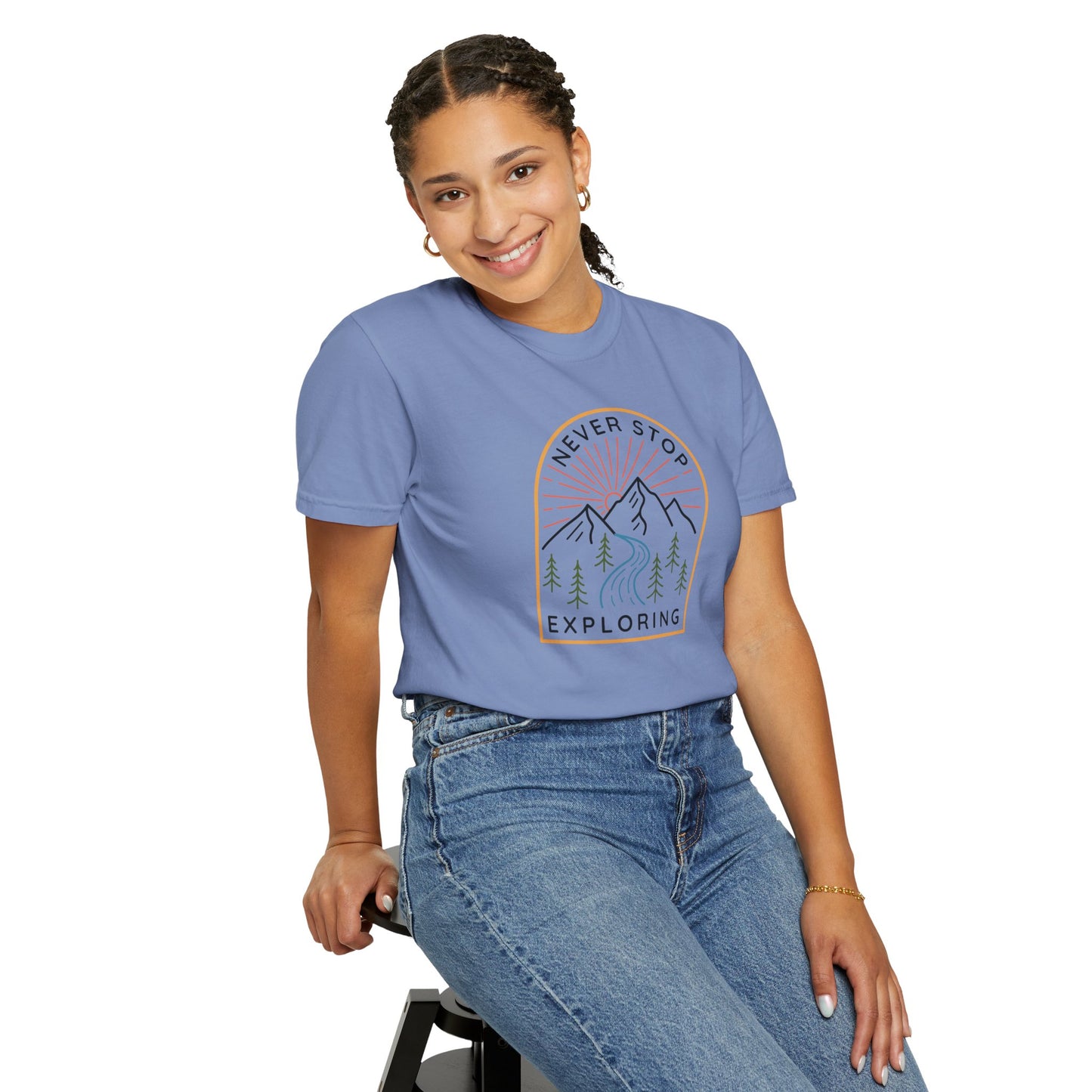 Never Stop Exploring CC Shirt