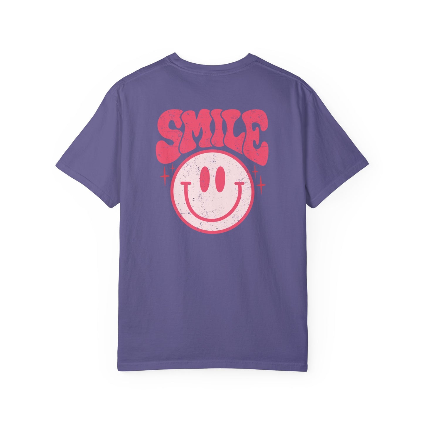 Smile Distressed CC Shirt