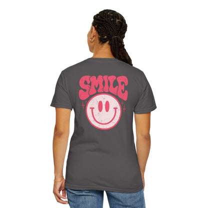 Smile Distressed CC Shirt