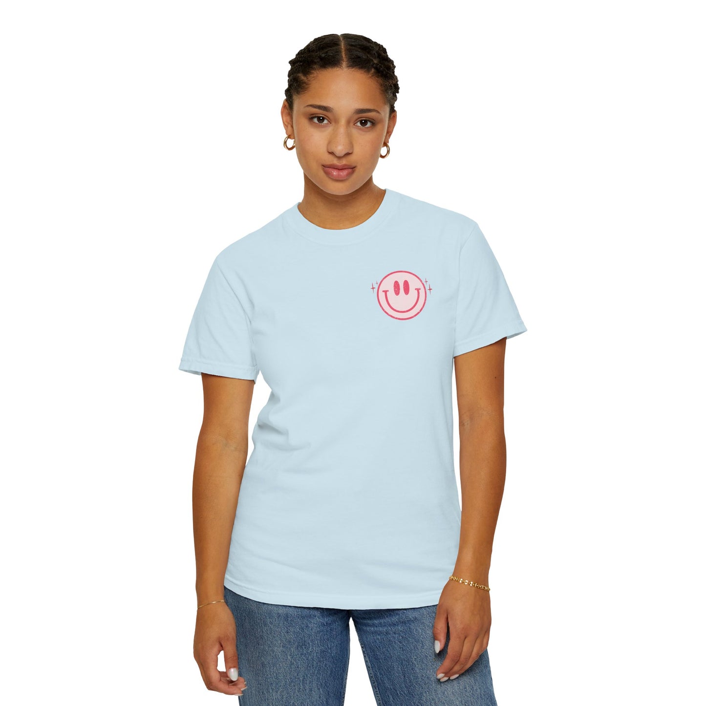 Smile Distressed CC Shirt