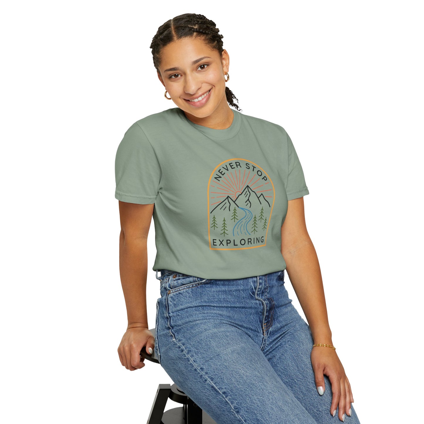 Never Stop Exploring CC Shirt