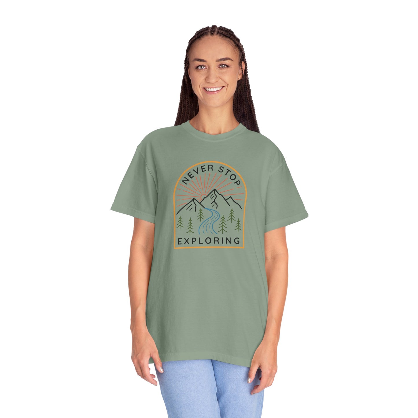 Never Stop Exploring CC Shirt