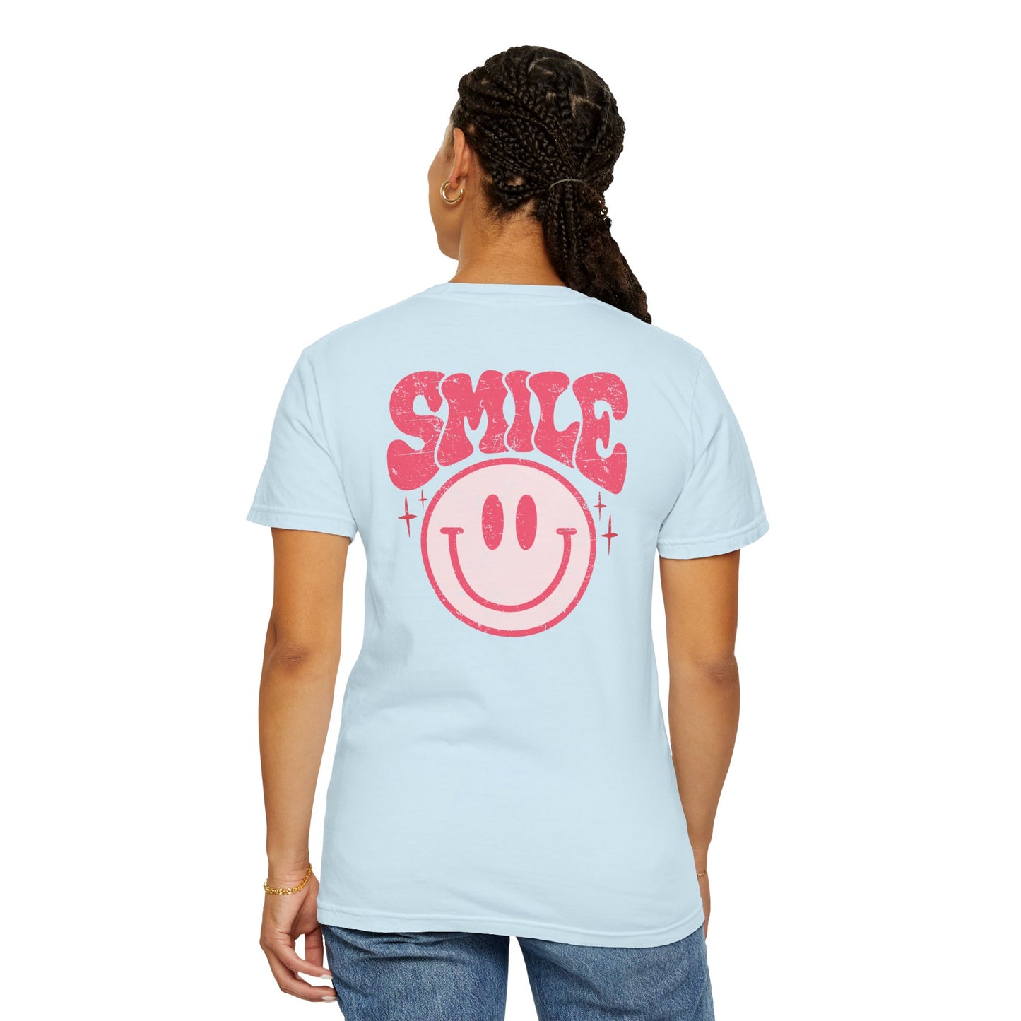 Smile Distressed CC Shirt