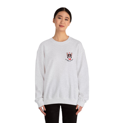 So This Is Love French Bulldog Gildan Crew Sweatshirt