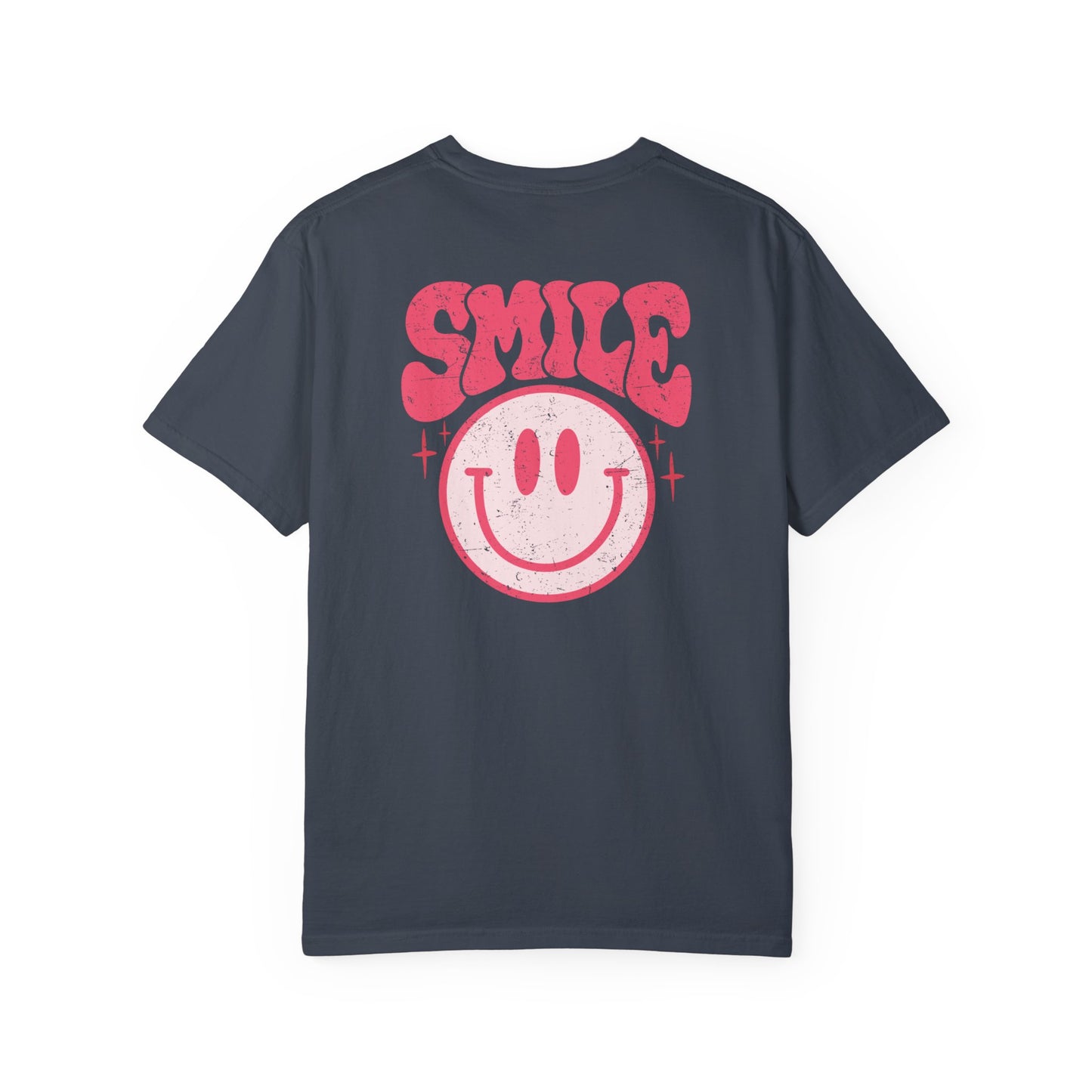 Smile Distressed CC Shirt