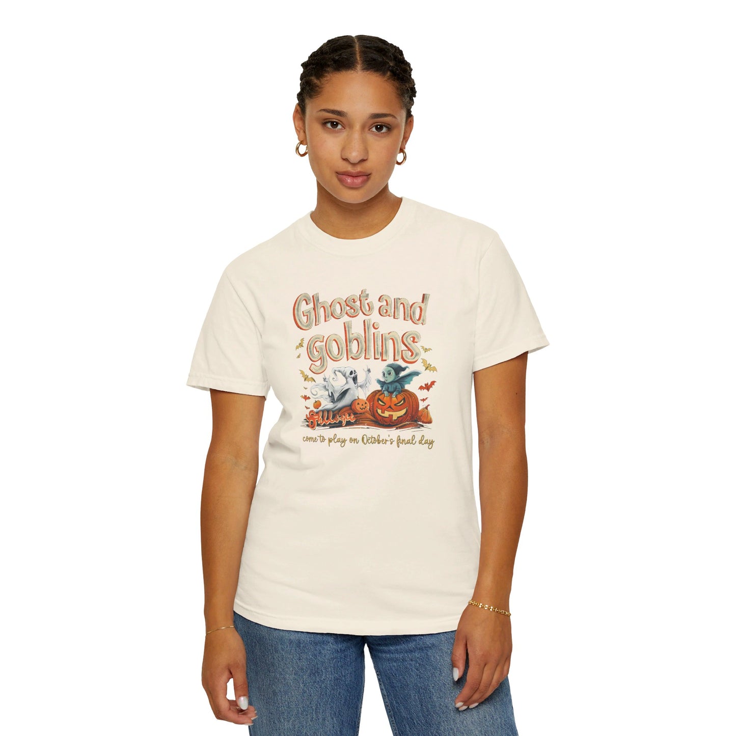 Ghost and Goblins Comfort Colors Graphic Tee