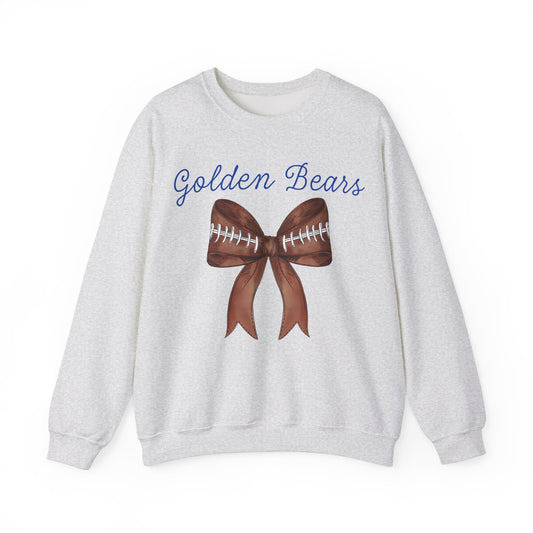 California Golden Bears Football Bow Gildan Crew Sweatshirt