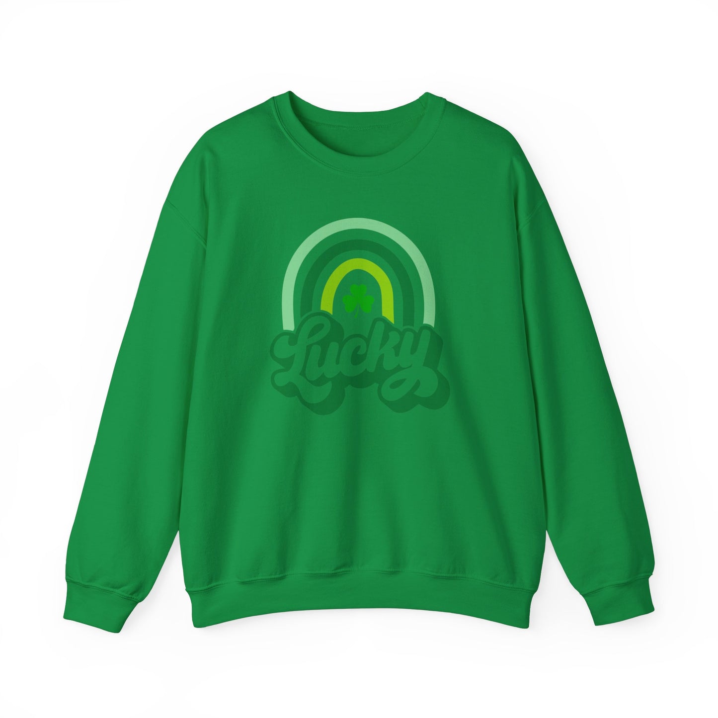 Lucky Rainbow Gildan Sweatshirt