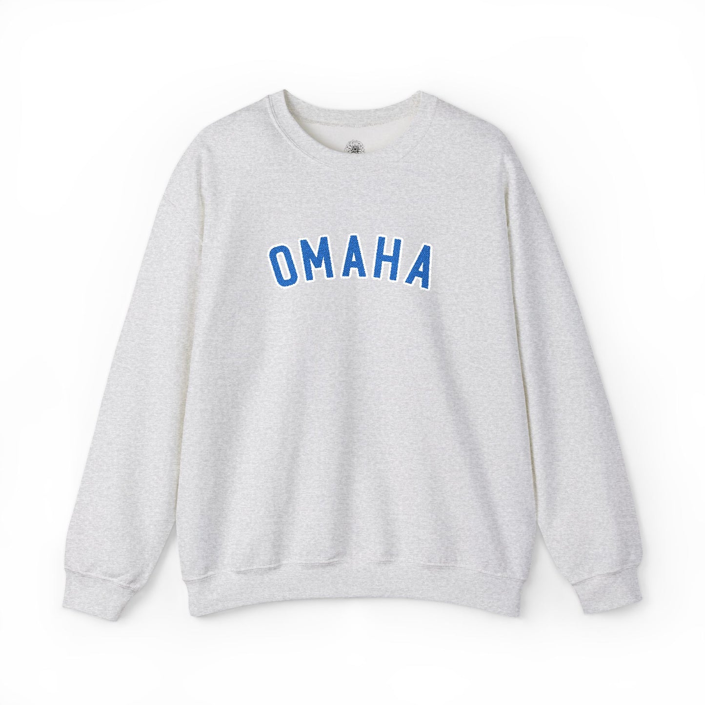 Omaha Blue Embroidered Sweatshirt