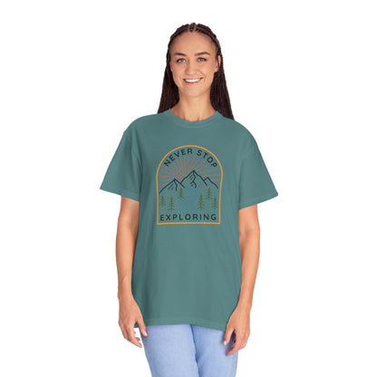 Never Stop Exploring CC Shirt