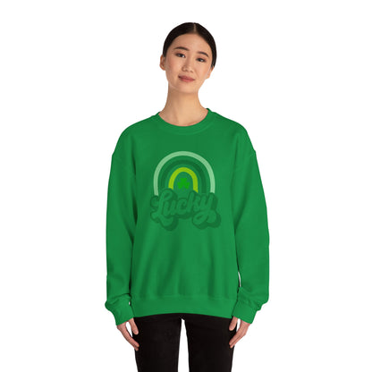 Lucky Rainbow Gildan Sweatshirt