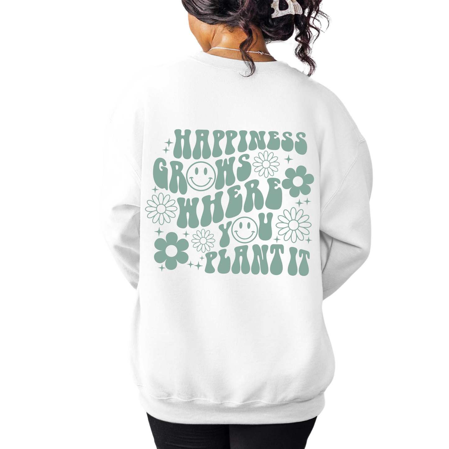 Happiness Grows Gildan Sweatshirt