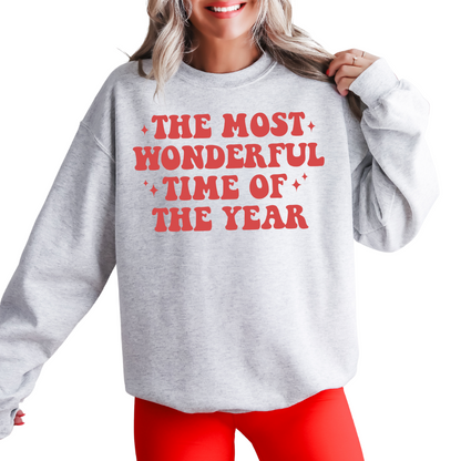 The Most Wonderful Time of the Year Gildan Crew Sweatshirt